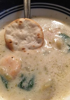 A picture of Simply Devine Holiday Soup.