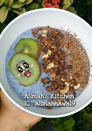 รูปของ สมูทตี้สีฟ้า 💙 (Blue Smoothie)