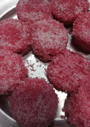 A picture of Coconut Rosy hearts.