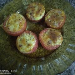 Cheese stuffed tomatoes#cookingwithtomatoes#4weekschallenge A picture of Cheese stuffed tomatoes#cookingwithtomatoes#4weekschallenge.