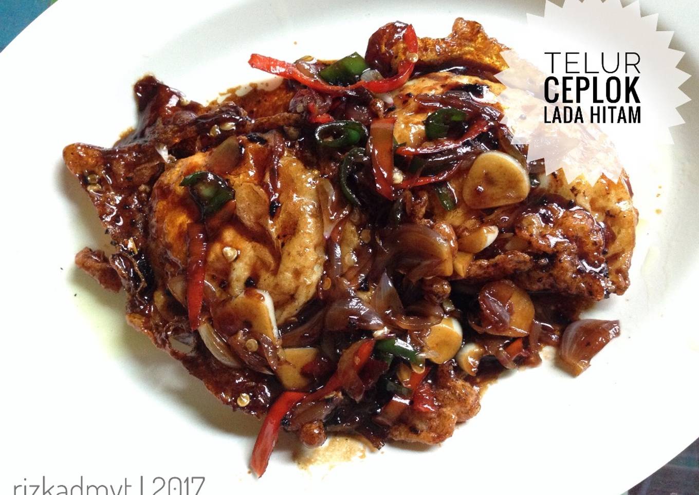 Telur Ceplok (Mata Sapi) Lada Hitam