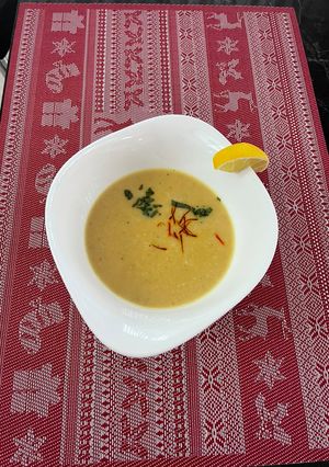 Török vöröslencse krémleves recept fotója