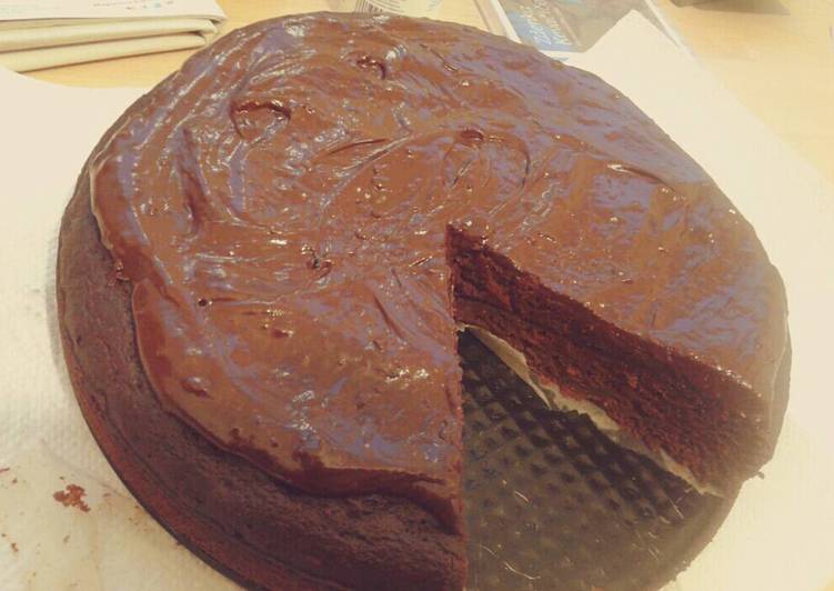 Recipe of Quick Healthier Chocolate Cake
