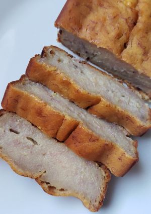Une photo de Cake vegan à la banane