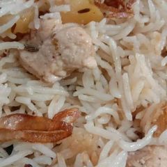 Kashmiri pulao A picture of Kashmiri pulao.