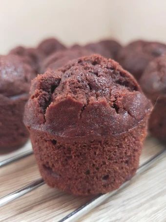 Cara Gampang Membikin Resep  Muffin Pisang Coklat, No Mixer yang Sempurna, Lezat