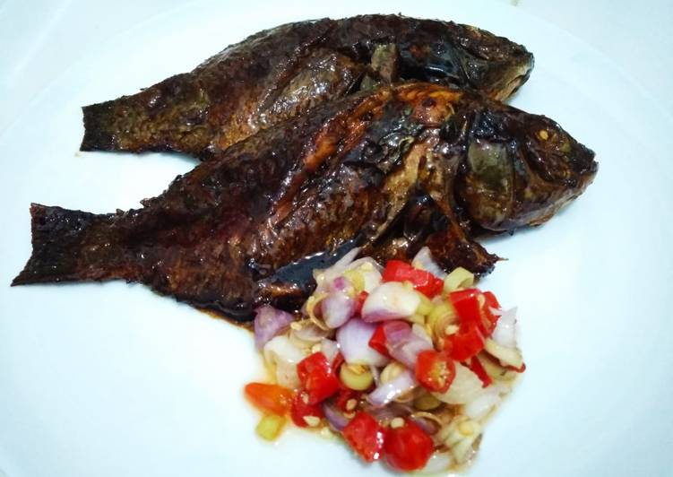 Resep Ikan bakar cocol sambel matah yang Enak Banget