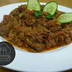 A picture of Tori/torai gosht.
