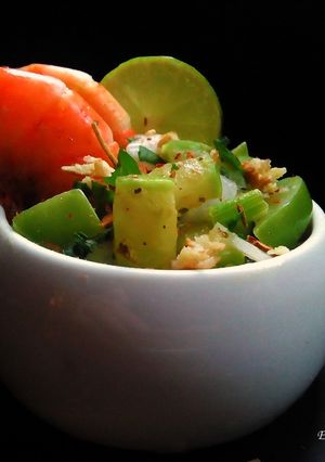 Una foto de Ensalada Rústica de Aguacate