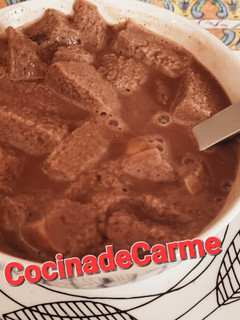 Una foto de Desayuno de avena con cacao y canela