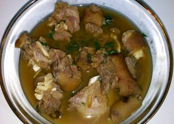 Easiest Way to Recipe Yummy Goat meat pepper with utazi