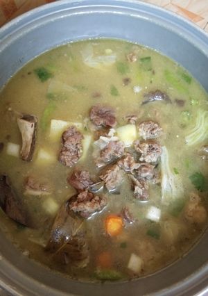 Foto resep Sop tulang dan daging sapi