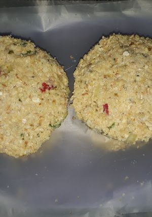 Una foto de Hamburguesas de porotos de soja