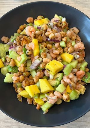 Une photo de Salade de crevettes