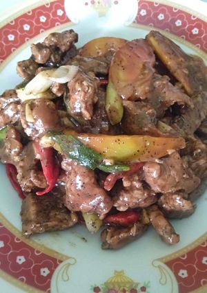 Foto resep Sapi lada Hitam