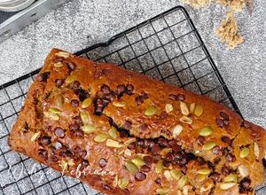 Foto resep Multi Grain Sourdough Discard Banana Bread