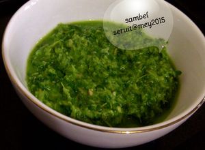 Foto resep Sambel seruit 