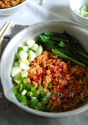 Foto resep Mie Yamin Ayam Rica