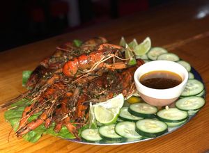 Una foto de Langostinos de río 🦞 (CrawFish) Fusión Cajún Mojo