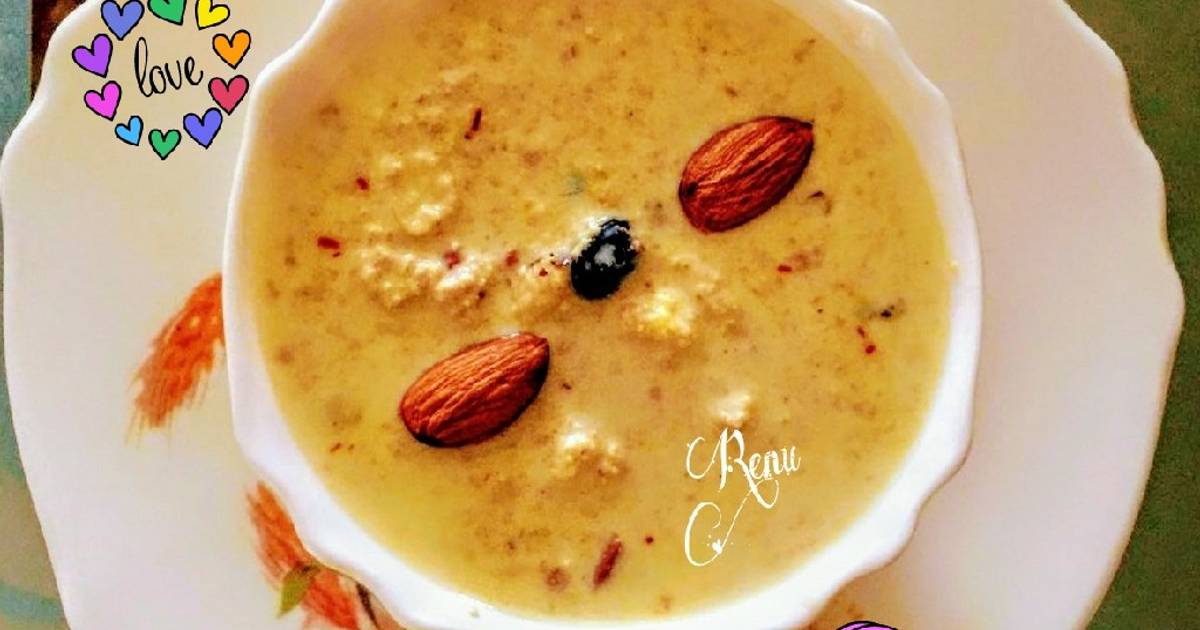 Khaskhas Kheer / Poppy seeds Payasam Recipe by Renu Chandratre Cookpad