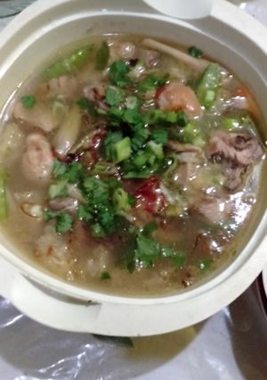 Foto resep Sup ayam dan sayuranseger