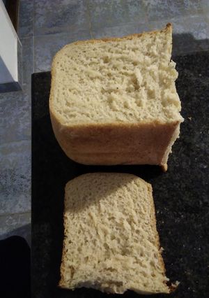 Krumplis kenyér kenyérsütőben recept fotója