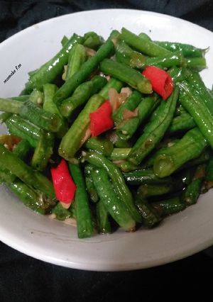 Foto resep Oseng kacang panjang
