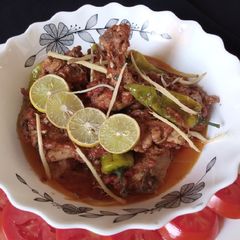 Peshawri karahi A picture of Peshawri karahi.