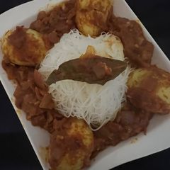 A picture of Egg Punjabi Curried.