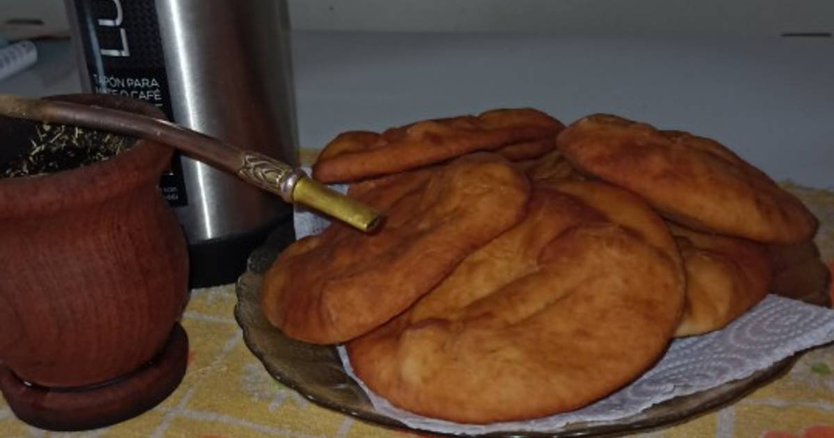 Tortas fritas para el mate🧉 Receta de Angie Suarez Cookpad