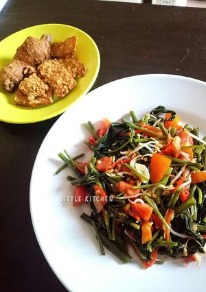 Foto resep Tumis kangkung Saus tiram