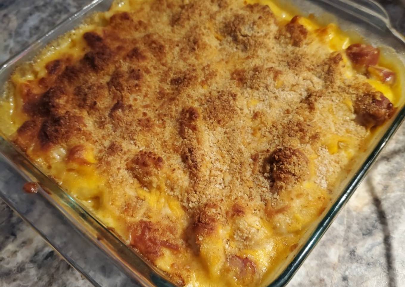 Brad's easy sausage mac n' cheese