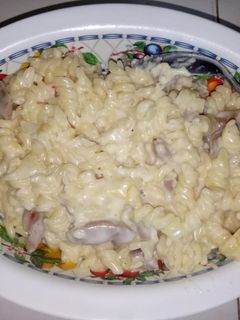 Foto resep Fusilli Carbonara
