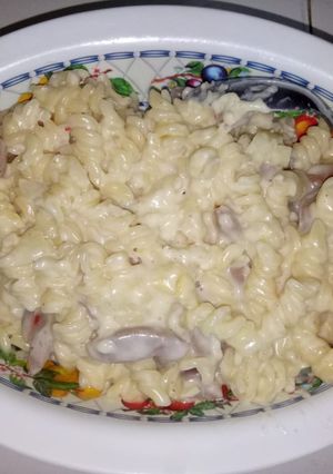 Foto resep Fusilli Carbonara