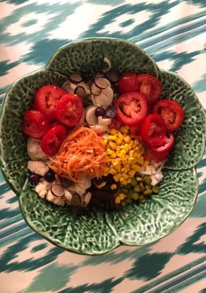 Una foto de Ensalada de quinoa