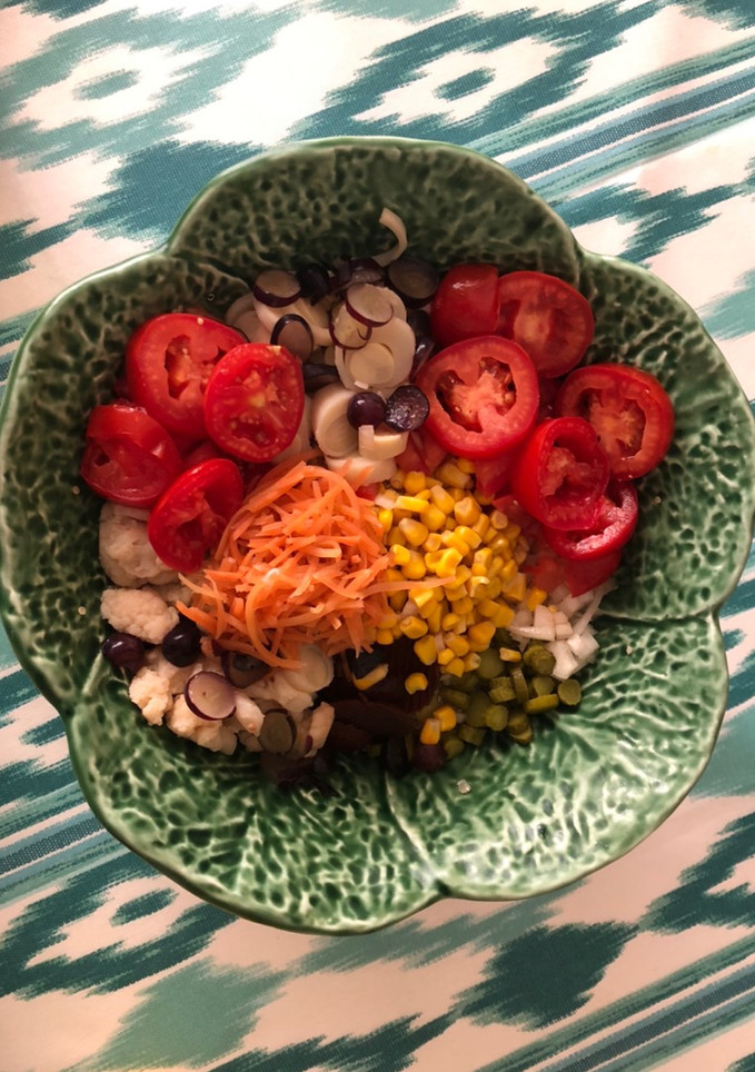 Una foto de Ensalada de quinoa
