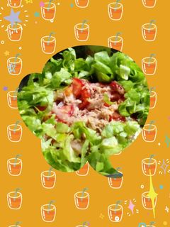 Una foto de Ensalada de atún rápida