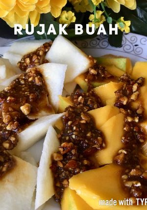 Foto resep Rujak Buah 🍋🍊🍐