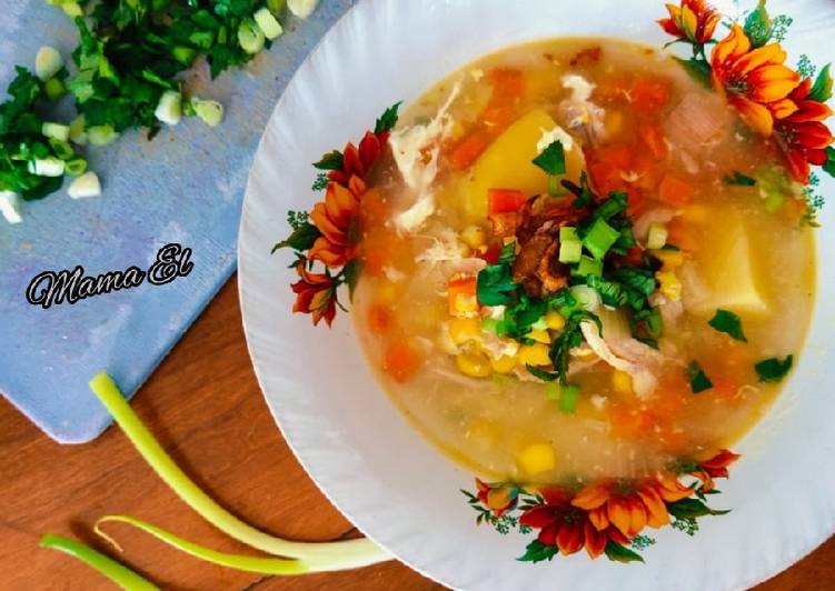 @IDE Resep Sup Jagung Ayam resep masakan rumahan yummy app