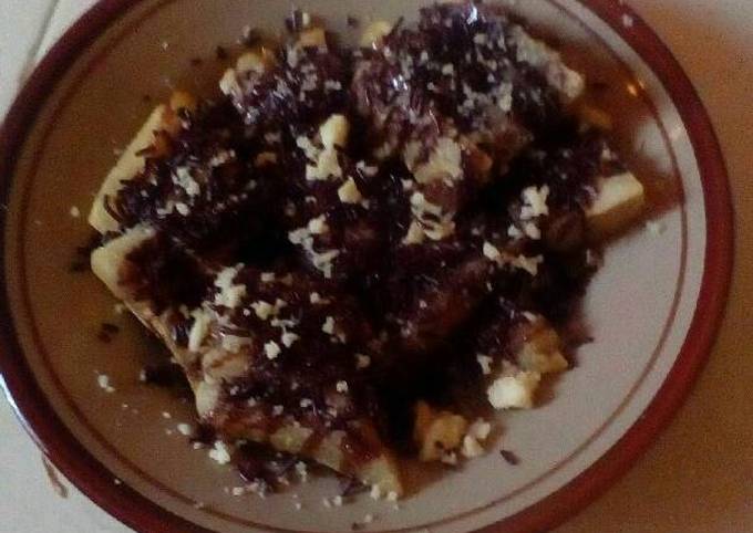 Cara Gampang Menyiapkan Singkong merekah rasa susu coklat keje, Enak Banget