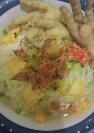 Foto resep Soto ceker kuah bening