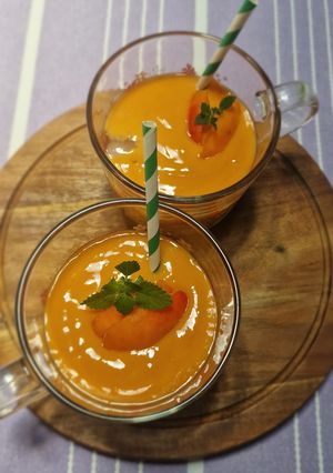 Sárgabarack lassi (vegán) recept fotója
