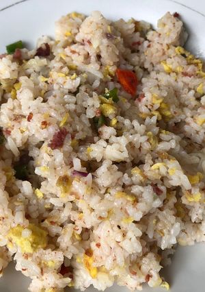 Foto resep Nasi goreng kampung mercon