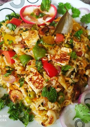 A picture of Veg Biryani.