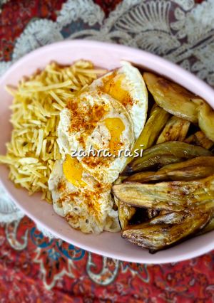عکسی از دستور غذای ساده