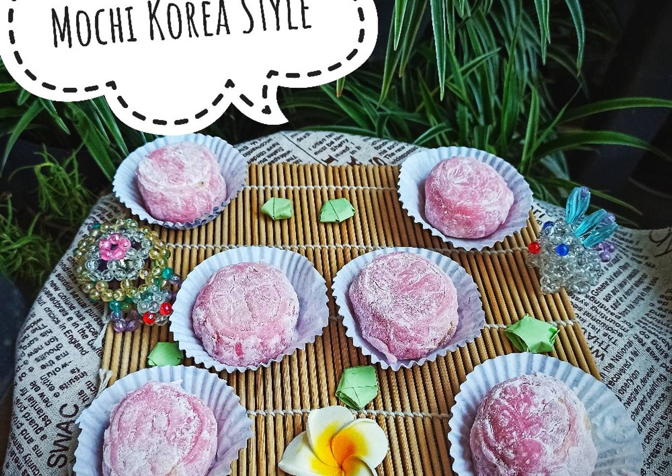 Resep Moci Korean Style