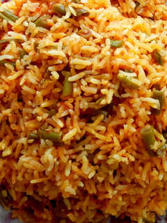 عکسی از دستور لوبیا پلو
