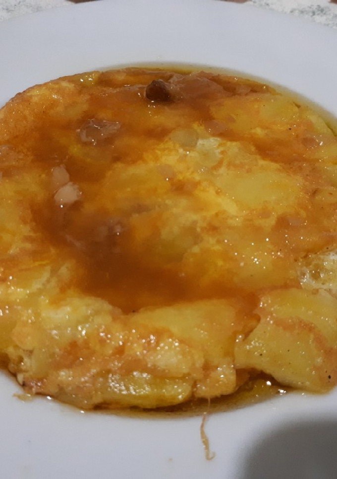 Una foto de Tortilla al whisky