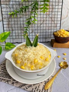 Foto resep Bubur Jagung Keju