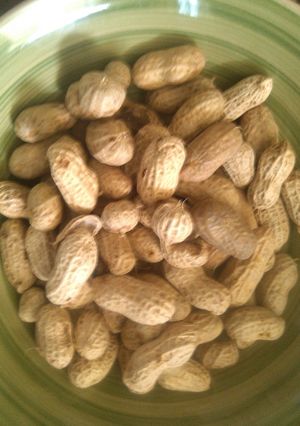 A picture of Boiled groundnut.